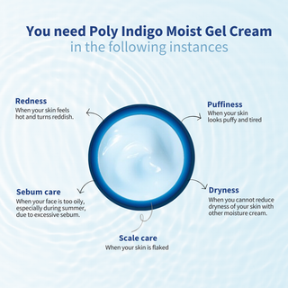 [JEJU INDI] Indigo Moist Gel Cream 80g