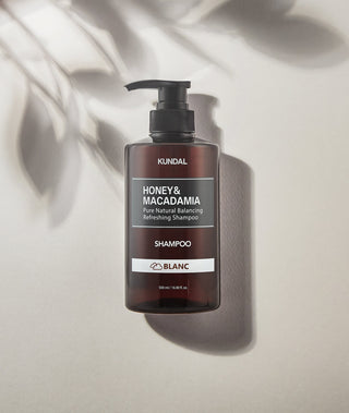 KUNDAL HONEY&MACADAMIA Pure Natural Balancing Refreshing Shampoo 500ml #BLANC