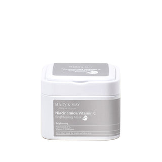 [MARY & MAY] Niacinamide Vitamin C Brightening Mask 400g (30ea)