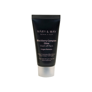 [MARY & MAY] Vegan Blackberry Complex Glow Wash off Pack 30g