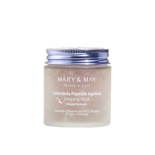 [MARY & MAY] Vegan Calendula Peptide Ageless Sleeping Mask 110g