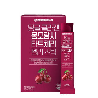 [CHAMNDLE HTFARM] Tangle Collagen Montmorency Tart Cherry Jelly Stick 300g(1box/20gx15sticks)