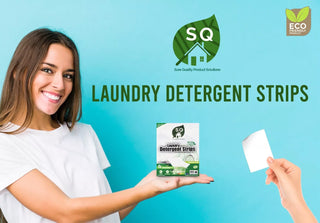 SQ Eco Laundry Strips - Free and Clear (80 Loads)