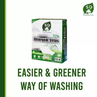 SQ Eco Laundry Strips - Free and Clear (320 Loads, 4 Boxes)