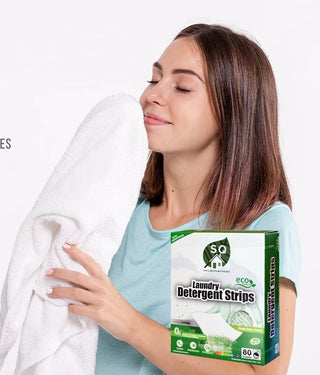 SQ Eco Laundry Strips - Free and Clear (80 Loads)