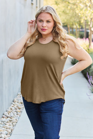 Basic Bae Full Size Round Neck Tank for Women