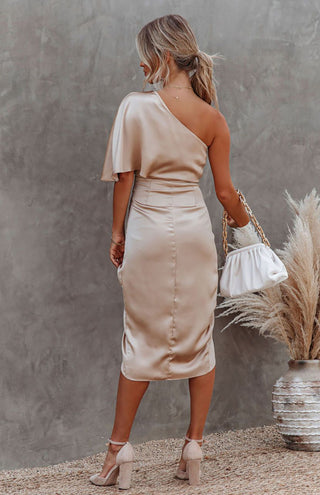 Women's Pleated Waist Skirt Dress