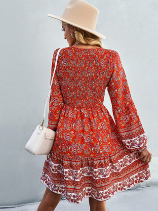 Women's Bohemian fashion casual dress