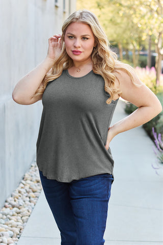 Basic Bae Full Size Round Neck Tank for Women