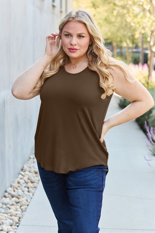 Basic Bae Full Size Round Neck Tank for Women