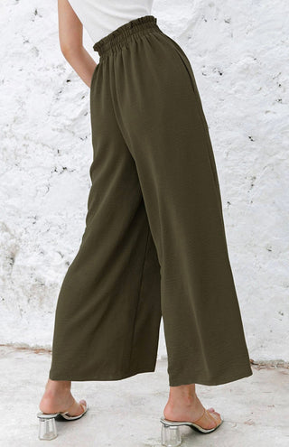 Women's High Waist Wide Leg Pants