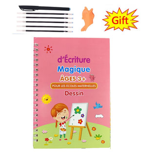 Free Wiping Writing Sticker Practice Copybook For Calligraphy