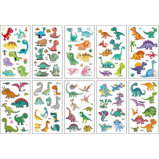 Cute Unicorn and Mermaid Tattoo Stickers for Kids