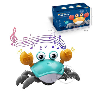 Crawling Crab Interactive Toy with Music and Light