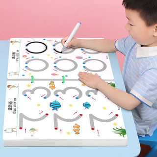 Montessori Drawing & Math Game Set - Educational Toy