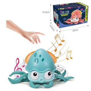 Crawling Crab Interactive Toy with Music and Light