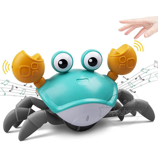 Crawling Crab Interactive Toy with Music and Light