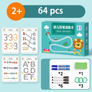 Montessori Drawing & Math Game Set - Educational Toy