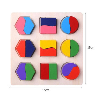 Montessori Wooden Puzzle - Developmental Toy