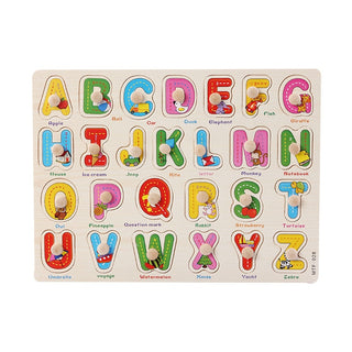 Montessori Wooden Puzzle - Developmental Toy