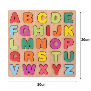 Montessori Wooden Puzzle - Developmental Toy