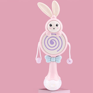 Musical Rabbit Rattle & Teether for Babies