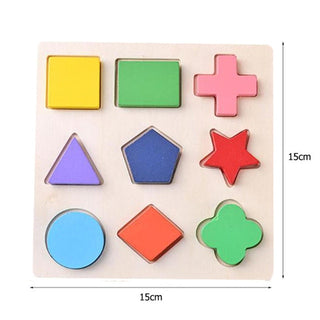 Montessori Wooden Puzzle - Developmental Toy