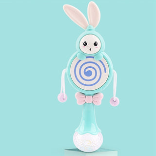 Musical Rabbit Rattle & Teether for Babies