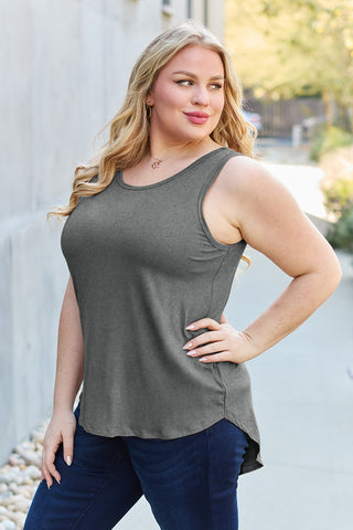 Basic Bae Full Size Round Neck Tank for Women