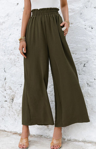 Women's High Waist Wide Leg Pants