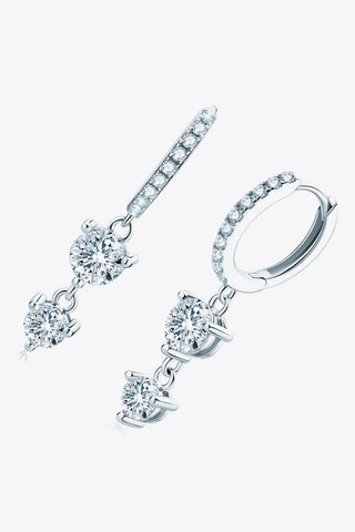 Be The One Moissanite Drop Earrings