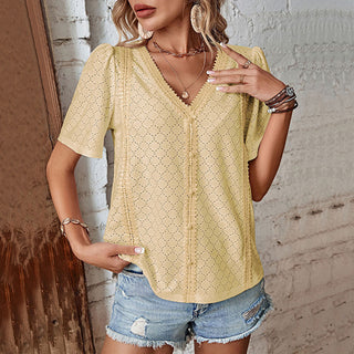 Women's Short-sleeved Blouse / T-shirt