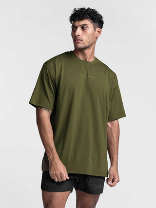  Men's Solid Color Essentials Oversize T Shirt