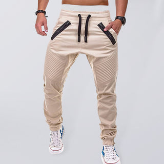 Men's Drawstring Waist Cargo Pants