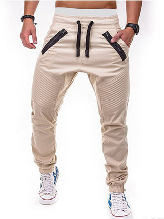 Men's Drawstring Waist Cargo Pants