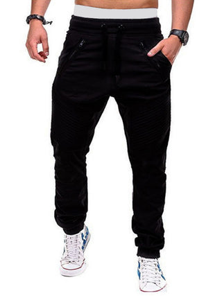 Men's Drawstring Waist Cargo Pants