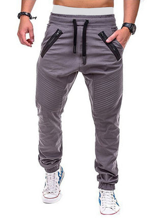 Men's Drawstring Waist Cargo Pants