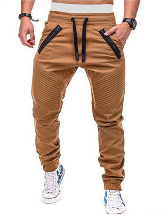 Men's Drawstring Waist Cargo Pants