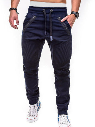 Men's Drawstring Waist Cargo Pants