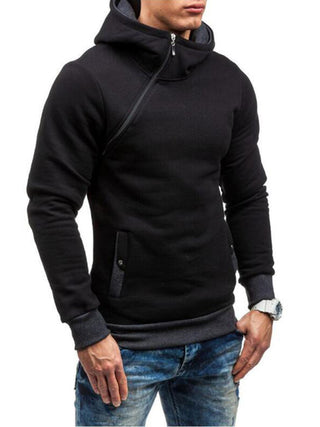 Men's Side Interlock Quarter Zip Pullover