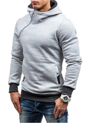 Men's Side Interlock Quarter Zip Pullover