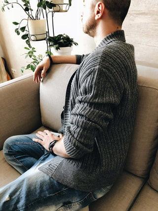 Versa Knit Casual Cardigan for Men