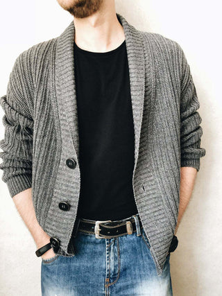 Versa Knit Casual Cardigan for Men