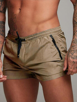 Men's Solid Color Swim Shorts