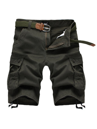 Summer straight five-point pants men's loose plus-size casual pants outdoor sports overalls shorts