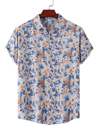 Women's Hawaiian Short Sleeve Floral Shirt