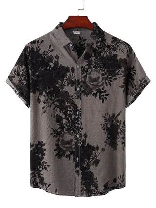 Women's Hawaiian Short Sleeve Floral Shirt