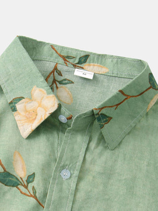 Men's Floral Short Sleeve Shirts Youth Men's Men's Shirts