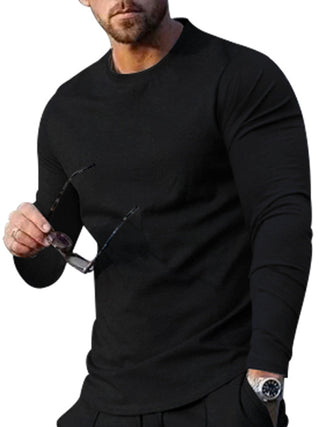 Round Neck Two-Piece Casual Sports Suit for Men