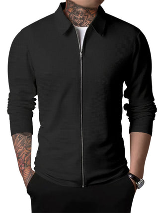 Zip Jacket Cardigan Tops for Men